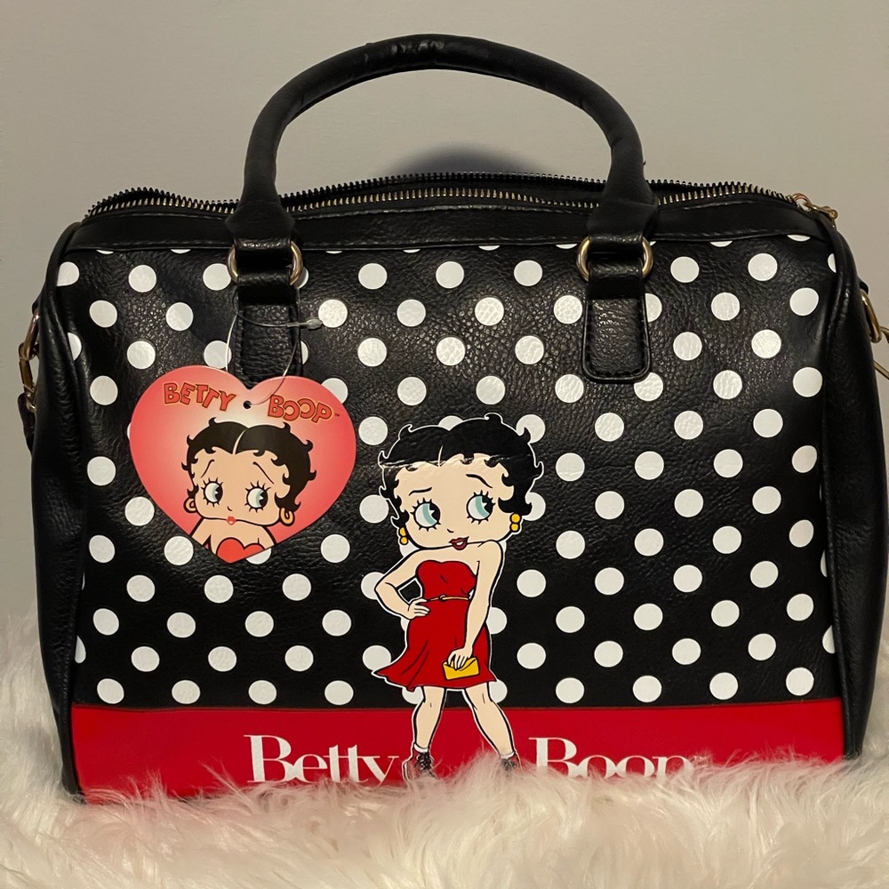 Betty Boop large satchel NWT